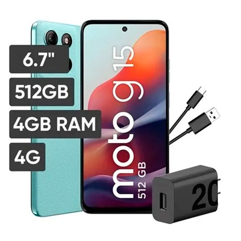 CELULAR MOTO G15 4RAM 512GB