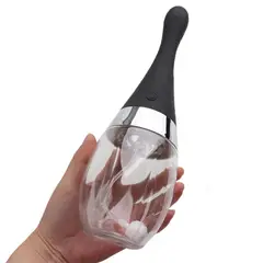GENERICO - Ducha Anal Automática 360° Limpieza 3 Modos Vibración 15 cm Ø 2.8 cm