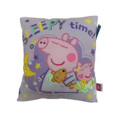 PEPPA PIG - Cojin Almohada Evie Durmiendo Cuadrado 29x29 cm