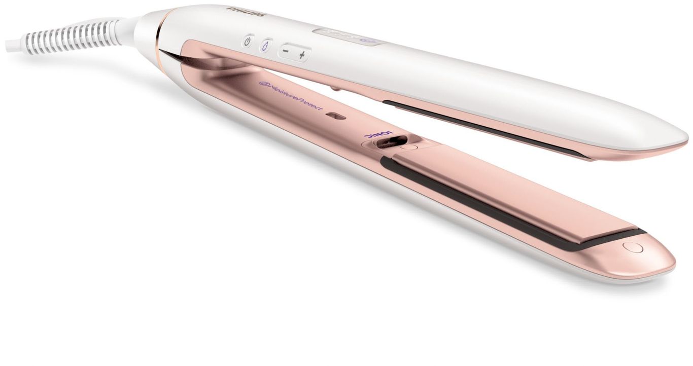Plancha para cabello 200 °C Moisture HP8372_00