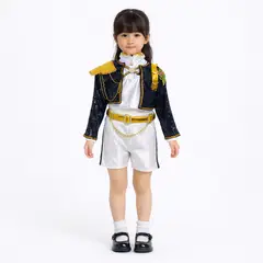 GENERICO - Disfraz Guerrera Lentejuelas Rumi Baile Del Kpop - Talla 6 a la 12