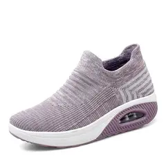 GENERICO - Zapatillas Mujer Antideslizantes Antitranspirantes Malla Textil Urbana