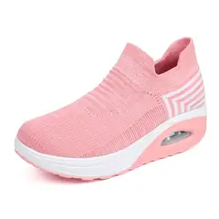 GENERICO - Zapatillas Mujer Antideslizantes Antitranspirantes Malla Textil Urbana