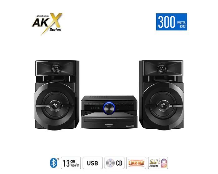 Minicomponente Bluetooth SC-AKX110PSK 300W