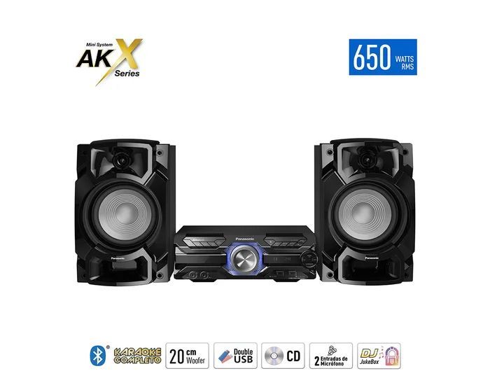 Minicomponente Bluetooth SC-AKX520PSK 650W