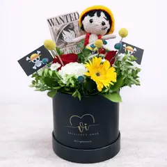 VI REGALANDO AMOR - Box Luffy - amigurumi - Peluche - Anime