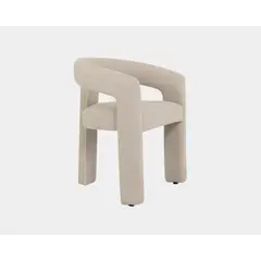 NIHM - Silla De Comedor Cliff De Tela Beige