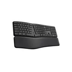 TRUST - Teclado Ergonómico Inalámbrico Keyra Multi Dispositivo