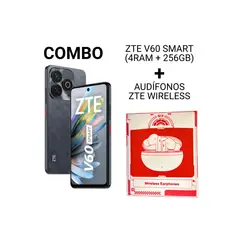 ZTE - CELULAR V60 SMART 4GB RAM + 256GB + AUDIFONOS