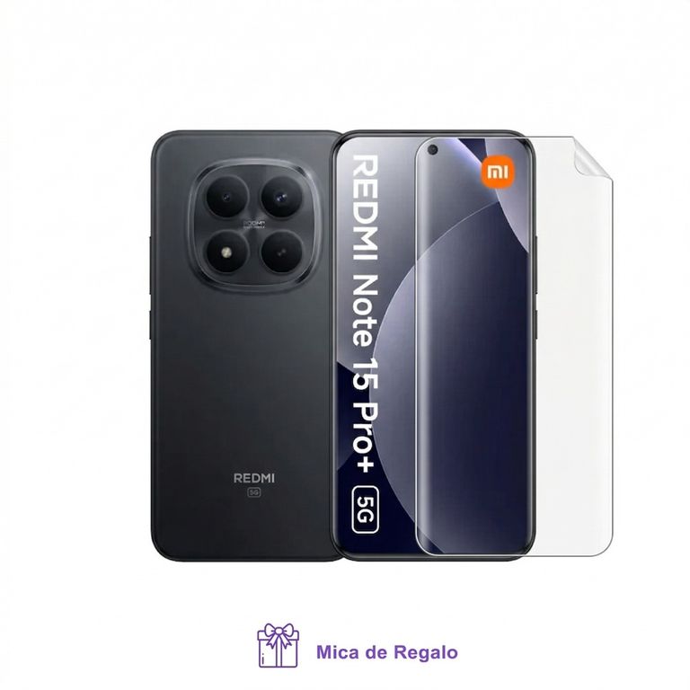 REDMI NOTE 15 PRO PLUS 5G 12GB RAM 512GB ROM BLACK - REGISTRADO