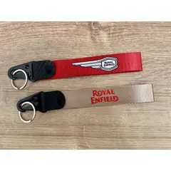 GENERICO - Llavero Royal Enfield, Lanyard Himalayan Llaveros de Moto Continental Auto Llaves 2unid