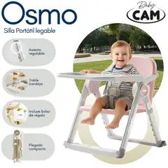 BABY CAM - Silla Portatil Plegable «OSMO» Edición Limitada Pink