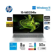 HP - Laptop fd0254la 15.6 FHD i5 13VA 8GB 512SSD W11