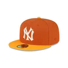 New Era - Gorra 59Fifty MLB NY Yankees Rust Copper Properties Naranja