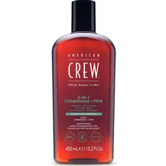 AMERICAN CREW - 3-in-1 Chamomile+Pine Shampoo, Conditioner and Body Wash 450ml