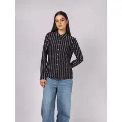 TOMMY HILFIGER - Camisa con diseño de rayas TH