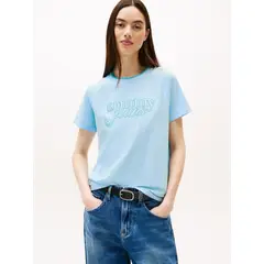 TOMMY HILFIGER - CAMISETA TJW REG SCRIPT TEE EXT
