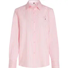 TOMMY HILFIGER - BLUSA SOFT POPLIN STP ROLL-TAB SHIRT TH