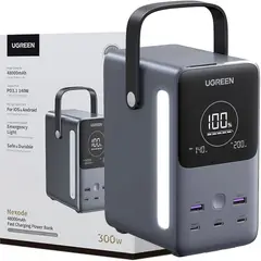 UGREEN - Nexode Power Bank 48000mAh 300W Gris Carga Rapida PB770