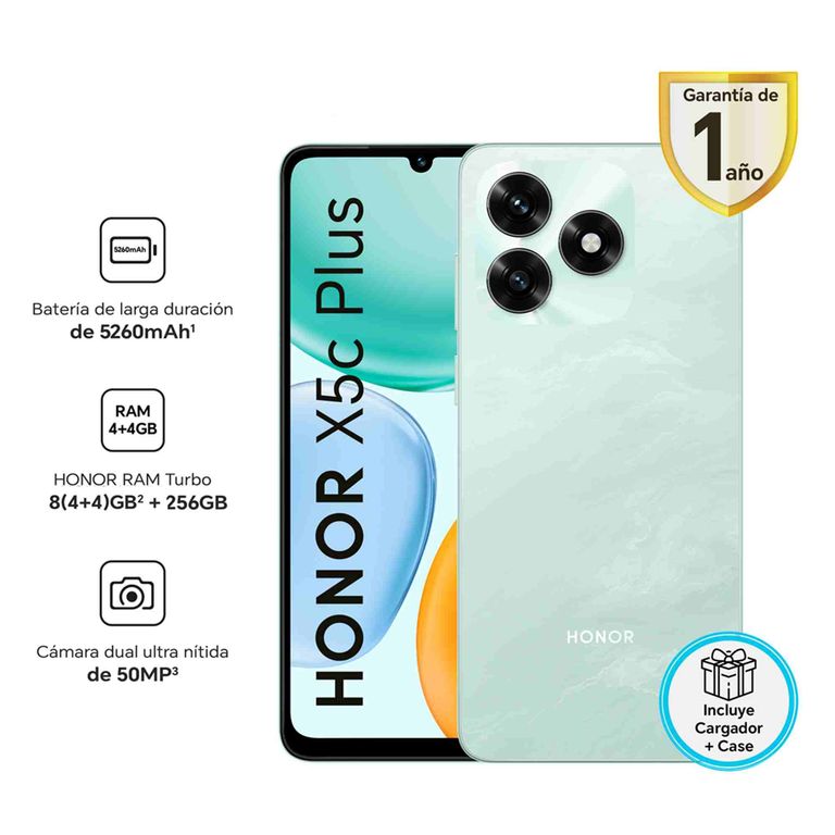 X5c Plus 4GB+256GB - Ocean Cyan