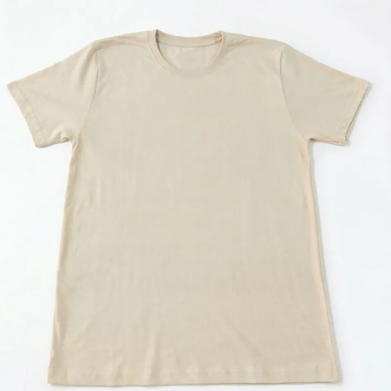 Polo Hombre Básico Algodón Beige