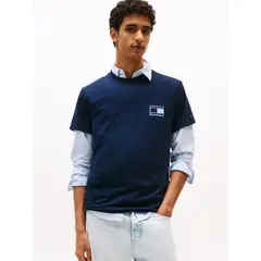 TOMMY HILFIGER - CAMISETA TJM SLIM POP COLOR FLAG TEE EX
