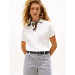 TOMMY HILFIGER - POLO LYOCELL TIPPING OPEN SS POLO TH