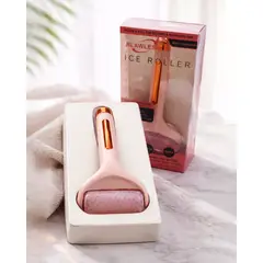 MAJIKA - Ice Roller Facial Rosa Reutilizable Antiestrés y Desinflamante