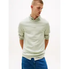 TOMMY HILFIGER - CAMISETA TJM SLIM WAFFLE SCRIPT TEE