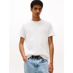 TOMMY HILFIGER - CAMISETA TJM SLIM WAFFLE SCRIPT TEE