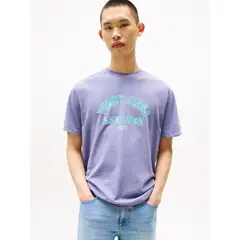 TOMMY HILFIGER - CAMISETA TJM RLX OVERDYED VRSTY TEE EXT