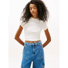 TOMMY HILFIGER - CAMISETA TJW SLIM SH SCRIPT TEE