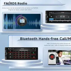 GENERICO - AUTORADIO BLUETOOTH 6.9" UN DIN
