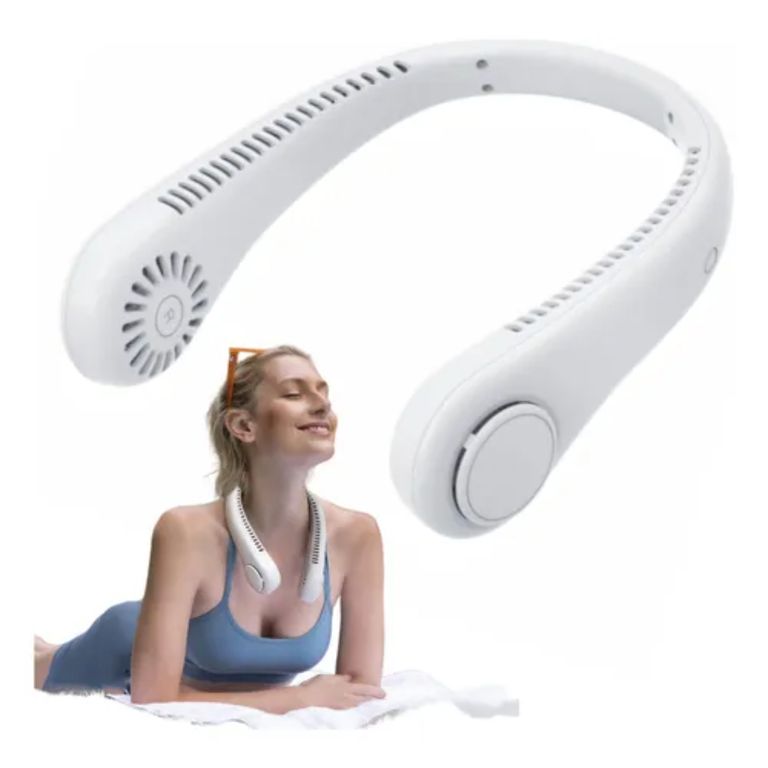 Ventilador Portátil de Cuello Inalámbrico para Oficina