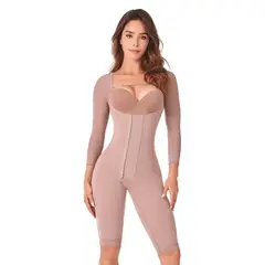 ANN CHERY - 5177 Enterizo Faja Colombia Pos- Operatoria Con Mangas