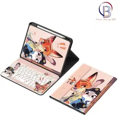 PUREPOWER - Funda con teclado de español Ñ para iPad Pro11 1ª2ª3ª4ª y Air 8a7a6a5a4a 11