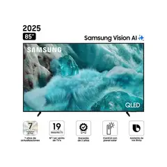 SAMSUNG - Televisor 85" QLED Smart UHD 4K Vision Ai QN85Q7FAAG