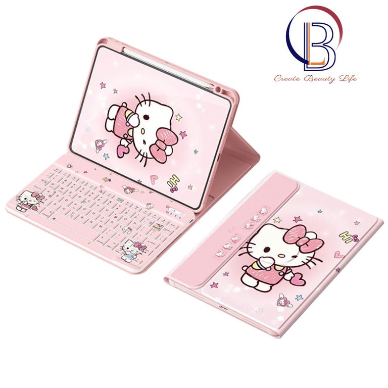 Funda con teclado de español para iPad 9 8 o 7