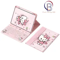 PUREPOWER - Funda con teclado de español para iPad 9 8 o 7