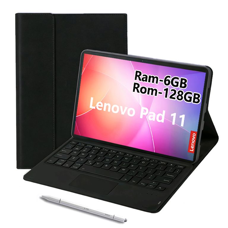 Tablet Pad 11 2025 6GB+128GB WiFi y Teclado & Lápiz-Negro