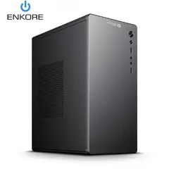 ENKORE - Gabinete PC Epsilon ENC 1018 Micro ATX / Mini ITX con Fuente 230W