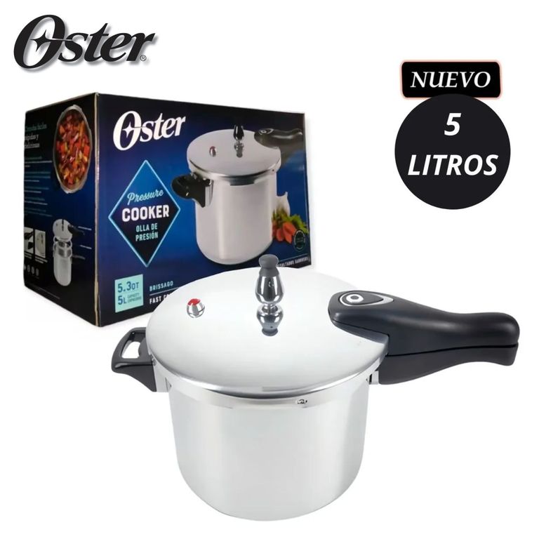 Olla de Presión Brissago 5 Litros Antiadherente