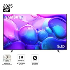 SAMSUNG - Televisor QLED 65 UHD 4K Smart TV QN65Q6FAAGXPE