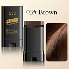 KAST PE - Barra de Tinte 3 en 1 con Peine Cobertura Rápida de Canas Resistente al Agua y Sudor - 3 MARRÓN CLARO