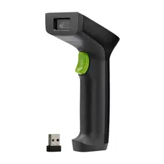 ZKTECO - Escáner de Código de Barras Inalámbrico ZKB202S 1D 2D 2.4GHz Recargable