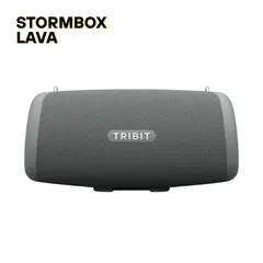 TRIBIT - Parlante Stormbox Lava de Graves Ultraprofundos de hasta 24 Horas - Gris