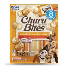GENERICO - Churu Bites Chicken Recipe Snacks para Perros 8 Packs