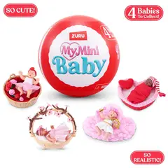 ZURU - My Mini Baby Sweet Heart Capsula Muñeca Sorpresa