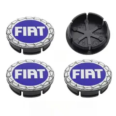 GENERICO - Tapa Emblema Compatible Con Aros Fiat 50mm 1 unidad