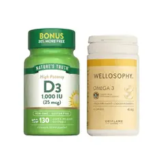 ORIFLAME - Vitamina D3 y Omega 3 Cápsulas